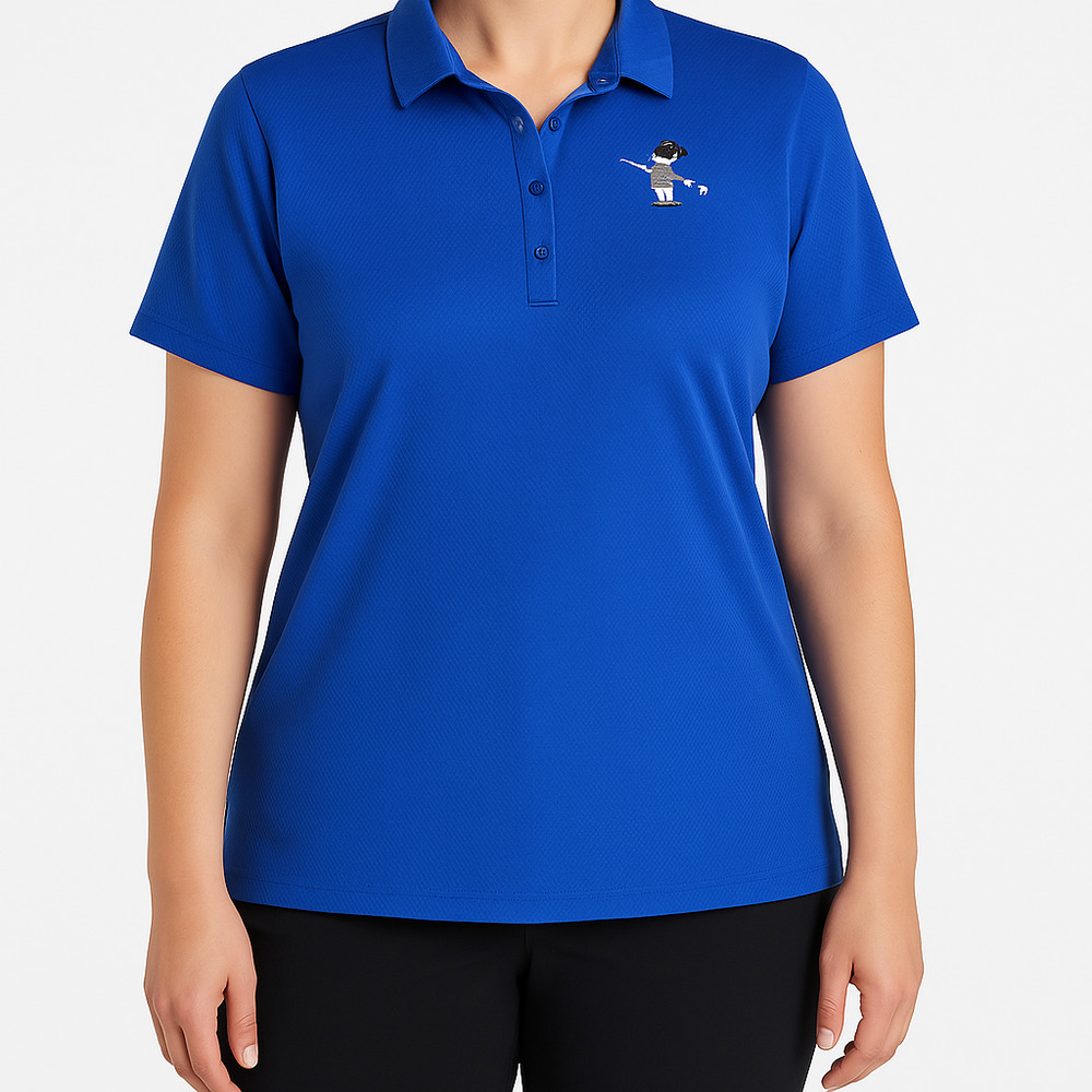 Under Armour Polo Shirt Womens Extra‎ Large Blue Collared Golf Short Sleeve